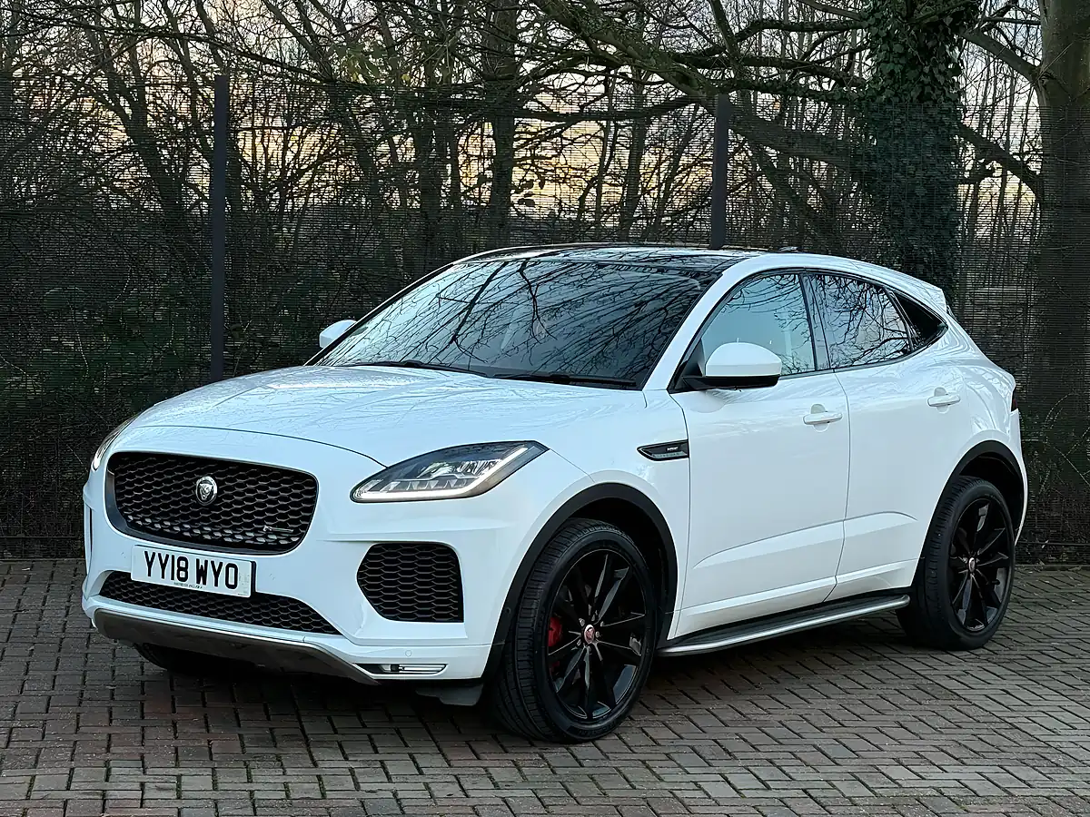 Used 2018 Jaguar E-Pace R-Dynamic Hse White - Interior and Exterior details 5