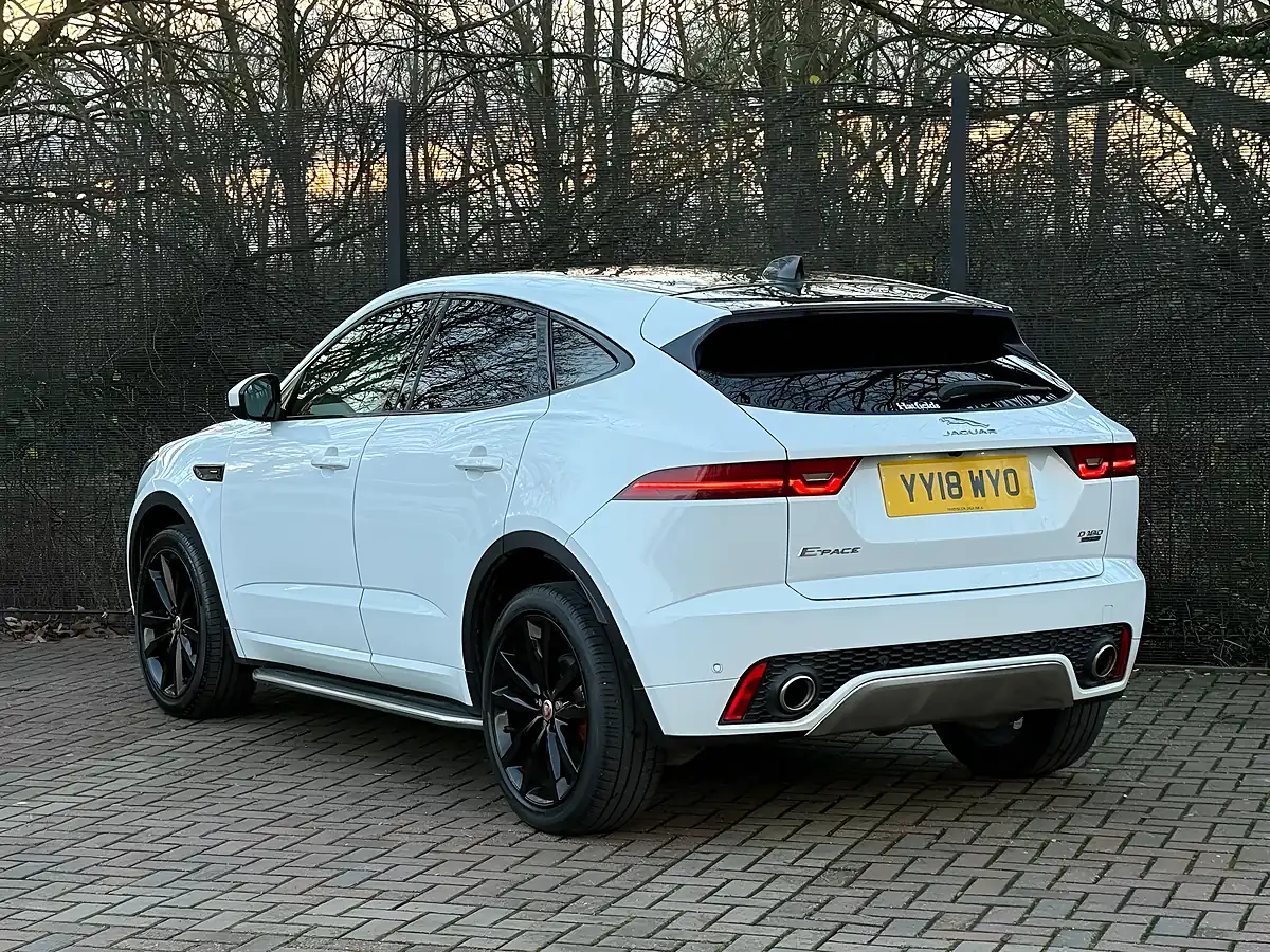 Used 2018 Jaguar E-Pace R-Dynamic Hse White - Interior and Exterior details 7