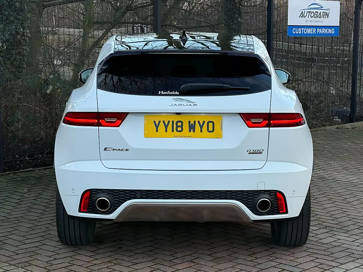 Used 2018 Jaguar E-Pace R-Dynamic Hse White - Interior and Exterior details 8