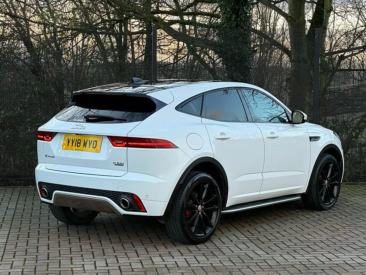 Used 2018 Jaguar E-Pace R-Dynamic Hse White - Interior and Exterior details 9