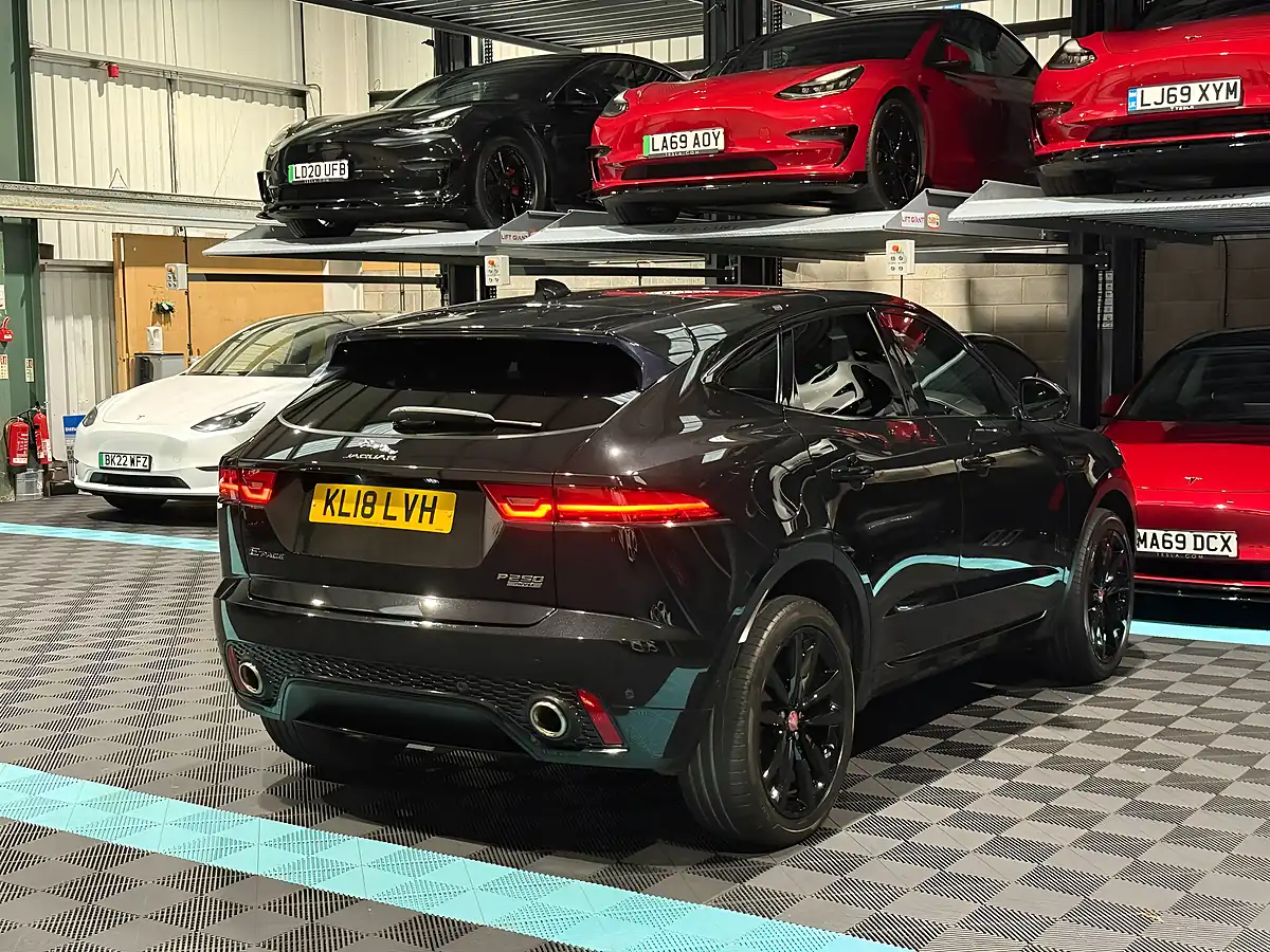Used 2018 Jaguar E-Pace R-Dynamic S Black - Interior and Exterior details 9