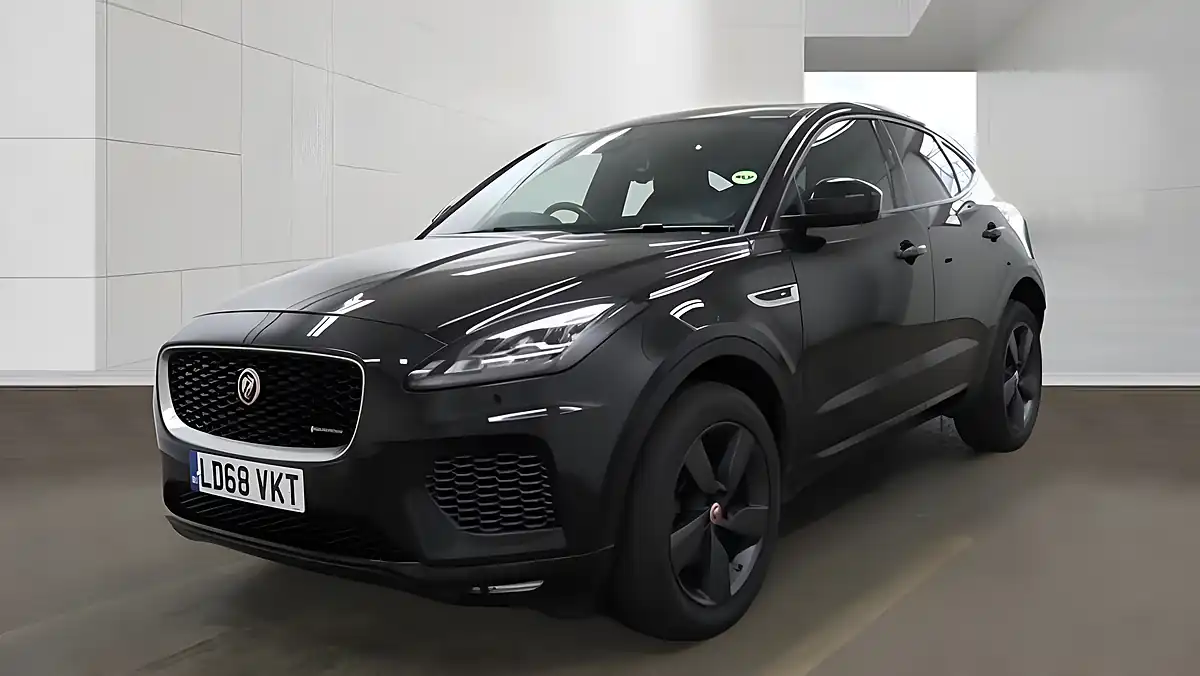 Used 2018 Jaguar E-Pace R-Dynamic S Black - Interior and Exterior details 2