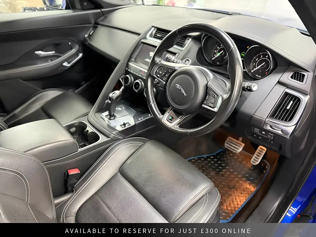 Used 2018 Jaguar E-Pace R-Dynamic S Blue - Interior and Exterior details 10