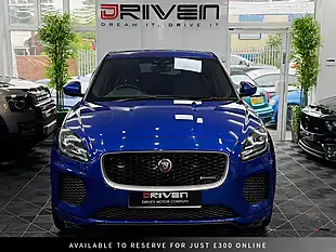 Used 2018 Jaguar E-Pace R-Dynamic S Blue - Interior and Exterior details 3