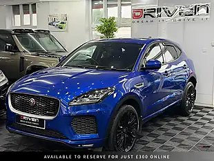 Used 2018 Jaguar E-Pace R-Dynamic S Blue - Interior and Exterior details 6