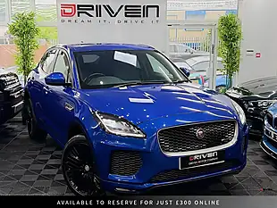 Used 2018 Jaguar E-Pace R-Dynamic S Blue - Interior and Exterior details 7