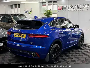 Used 2018 Jaguar E-Pace R-Dynamic S Blue - Interior and Exterior details 9
