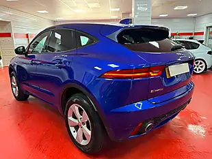 Used 2018 Jaguar E-Pace R-Dynamic S Blue - Interior and Exterior details 10