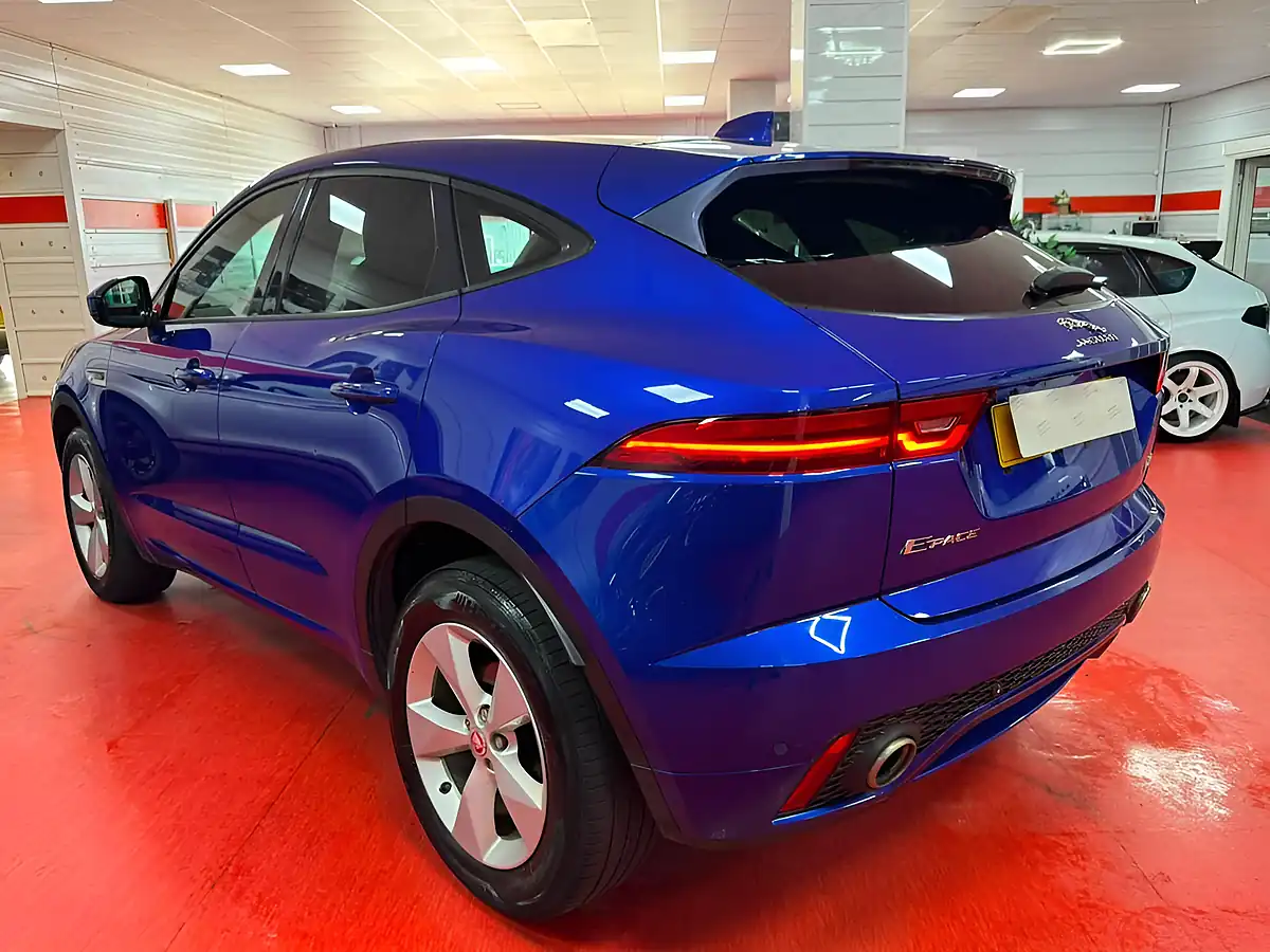 Used 2018 Jaguar E-Pace R-Dynamic S Blue - Interior and Exterior details 10