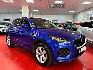 Used 2018 Jaguar E-Pace R-Dynamic S Blue - Interior and Exterior details 2