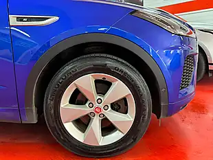 Used 2018 Jaguar E-Pace R-Dynamic S Blue - Interior and Exterior details 8