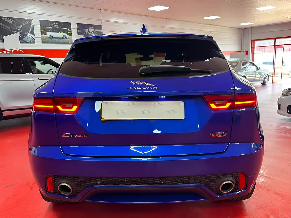 Used 2018 Jaguar E-Pace R-Dynamic S Blue - Interior and Exterior details 9