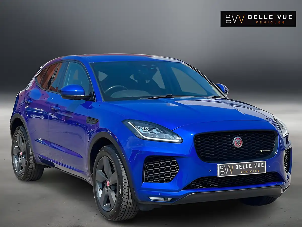 Used 2018 Jaguar E-Pace R-Dynamic S Caesium Blue - Interior and Exterior details 10