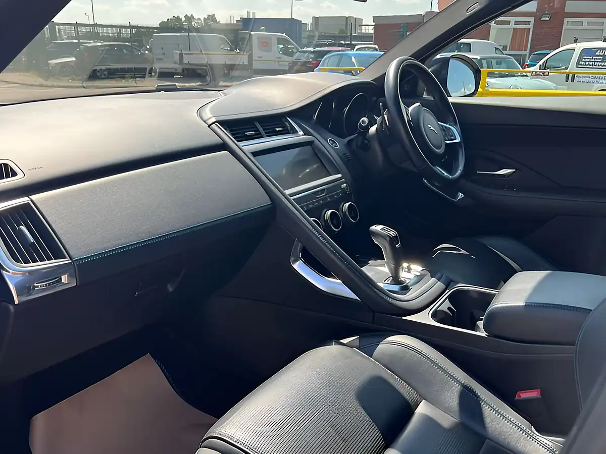 Used 2018 Jaguar E-Pace R-Dynamic S Caesium Blue - Interior and Exterior details 14