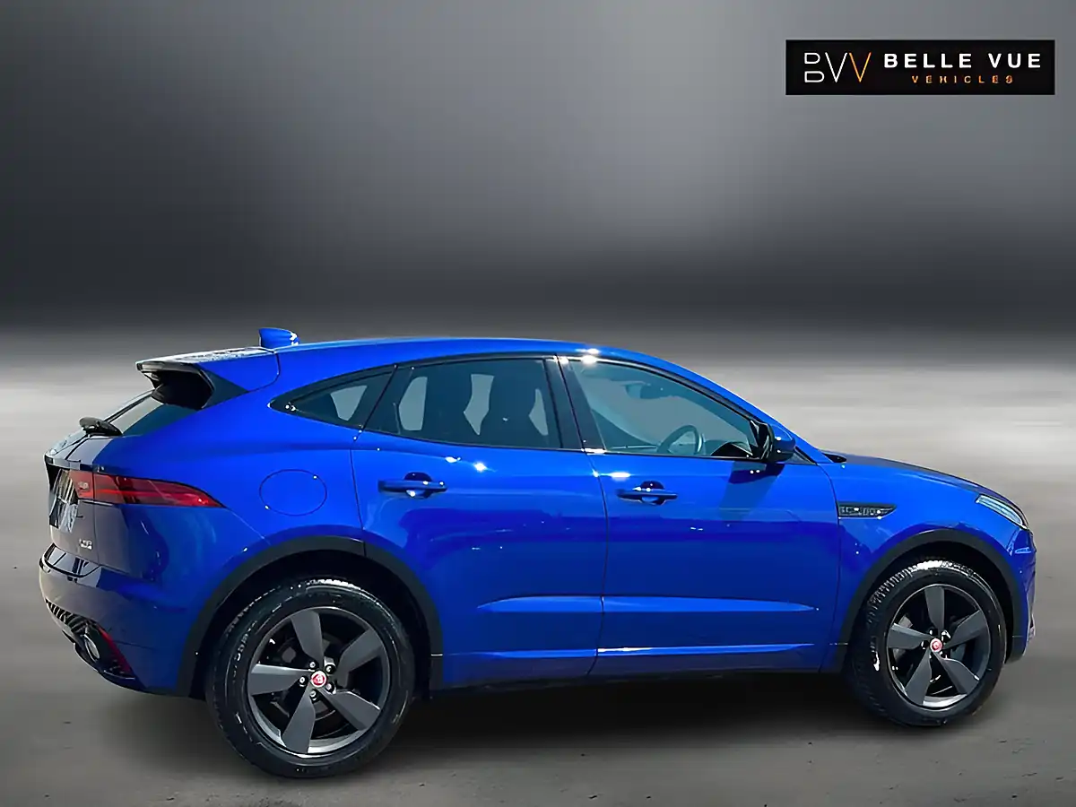 Used 2018 Jaguar E-Pace R-Dynamic S Caesium Blue - Interior and Exterior details 17