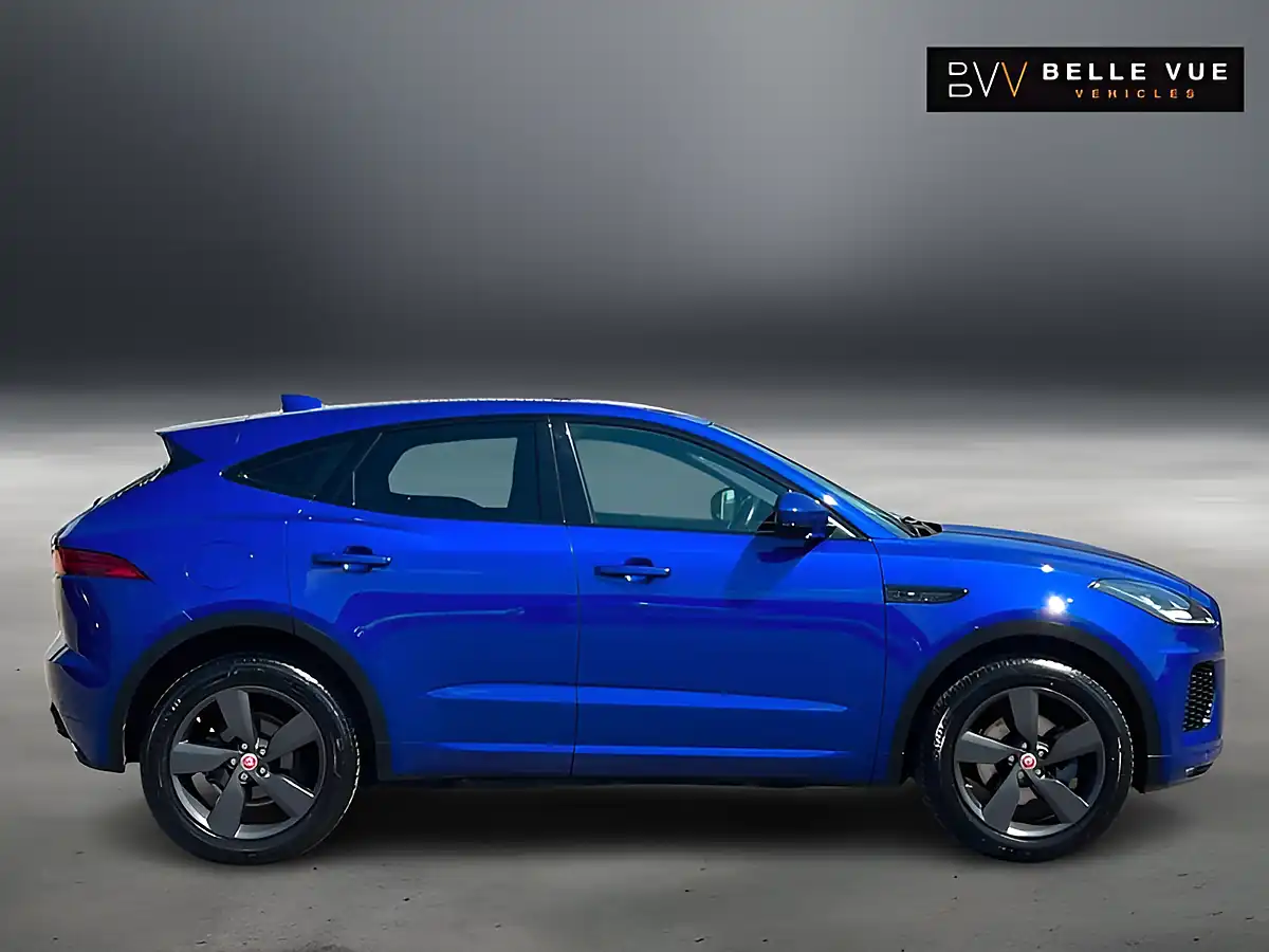 Used 2018 Jaguar E-Pace R-Dynamic S Caesium Blue - Interior and Exterior details 2