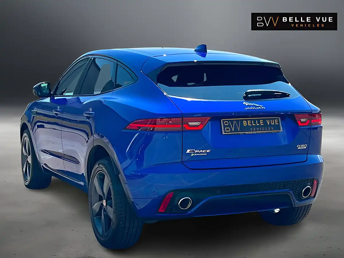 Used 2018 Jaguar E-Pace R-Dynamic S Caesium Blue - Interior and Exterior details 4