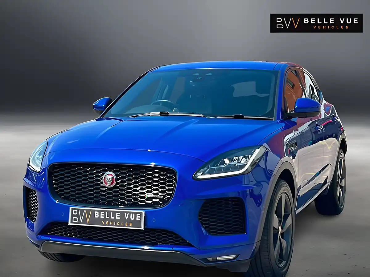Used 2018 Jaguar E-Pace R-Dynamic S Caesium Blue - Interior and Exterior details 6