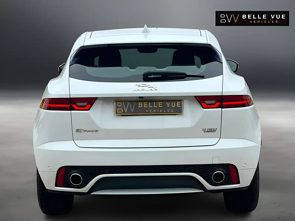 Used 2018 Jaguar E-Pace R-Dynamic S Fuji White - Interior and Exterior details 12