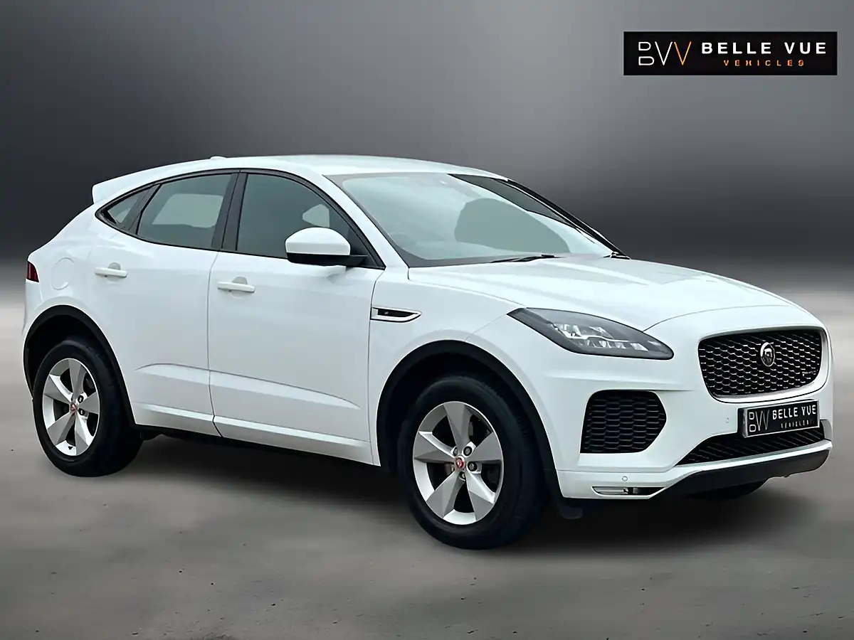 Used 2018 Jaguar E-Pace R-Dynamic S Fuji White - Interior and Exterior details 2