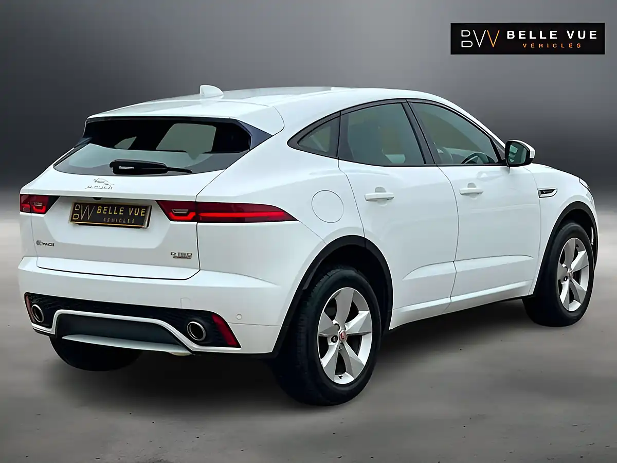 Used 2018 Jaguar E-Pace R-Dynamic S Fuji White - Interior and Exterior details 8