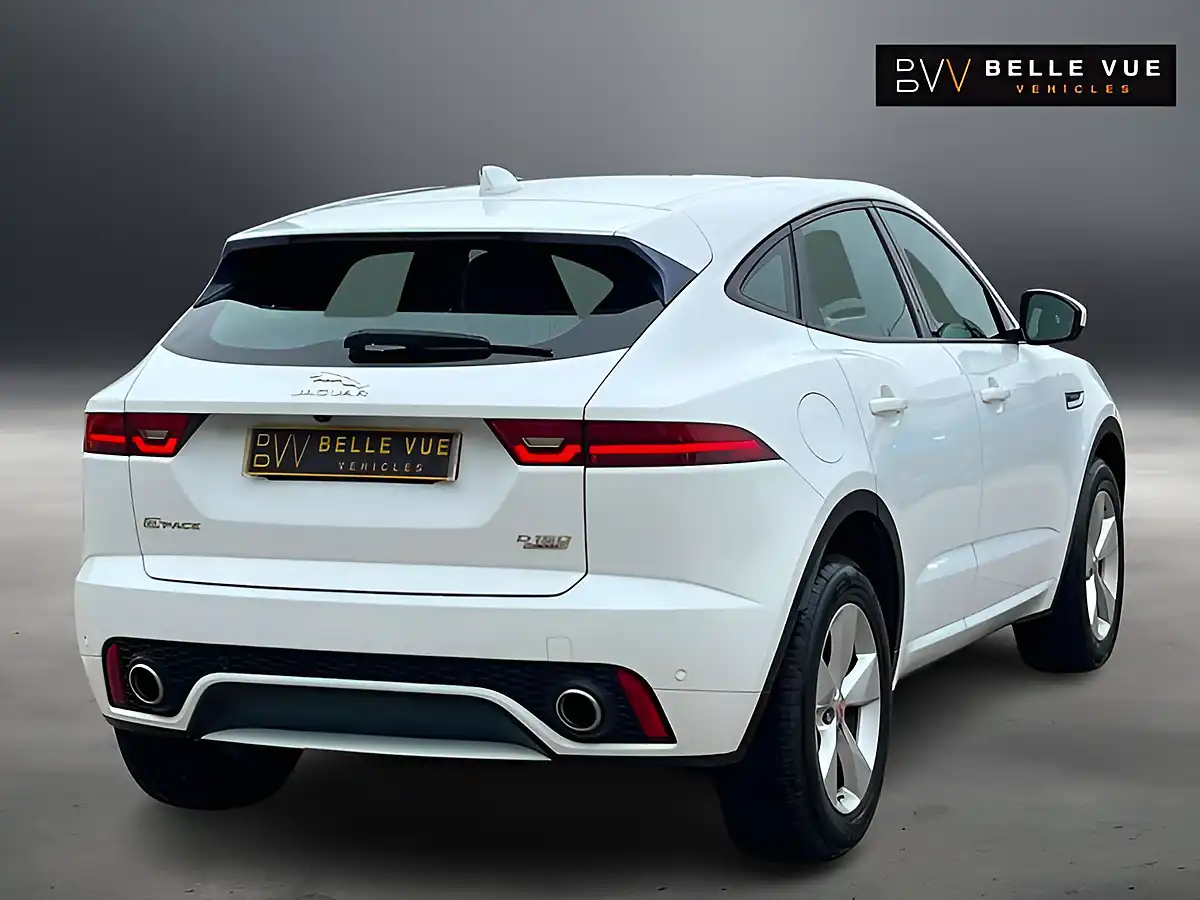 Used 2018 Jaguar E-Pace R-Dynamic S Fuji White - Interior and Exterior details 9