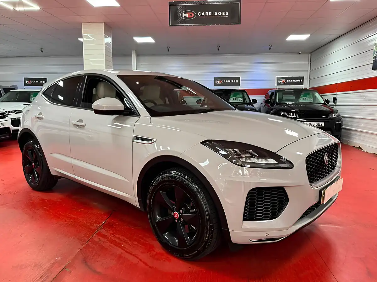Used 2018 Jaguar E-Pace R-Dynamic S Grey - Front View