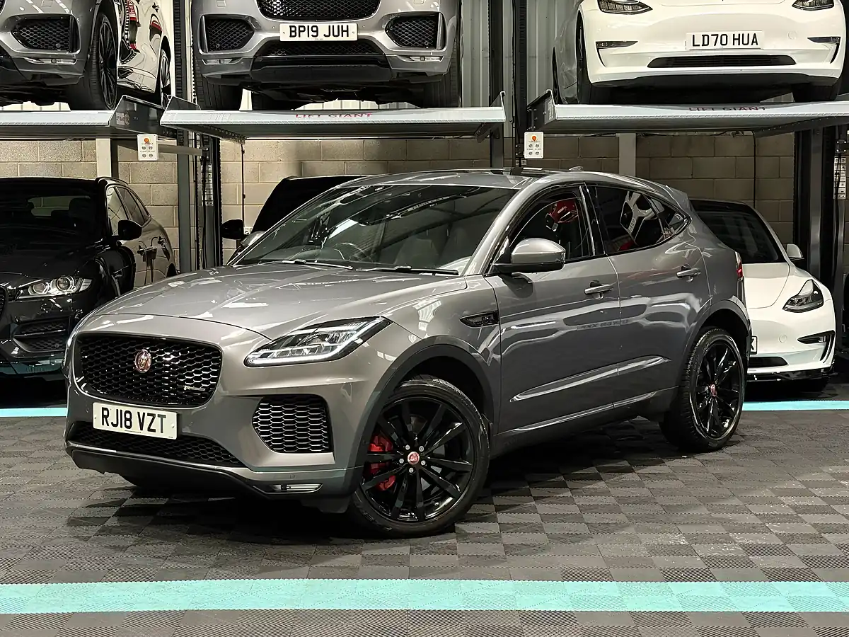 Used 2018 Jaguar E-Pace R-Dynamic S Grey - Interior and Exterior details 5