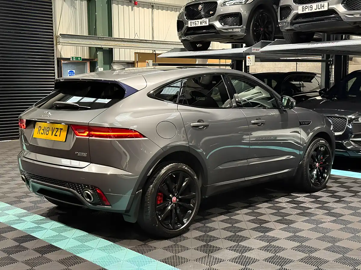 Used 2018 Jaguar E-Pace R-Dynamic S Grey - Interior and Exterior details 9