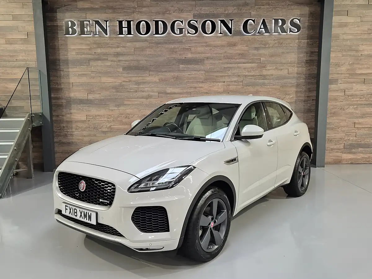 Used 2018 Jaguar E-Pace R-Dynamic S Grey - Front View