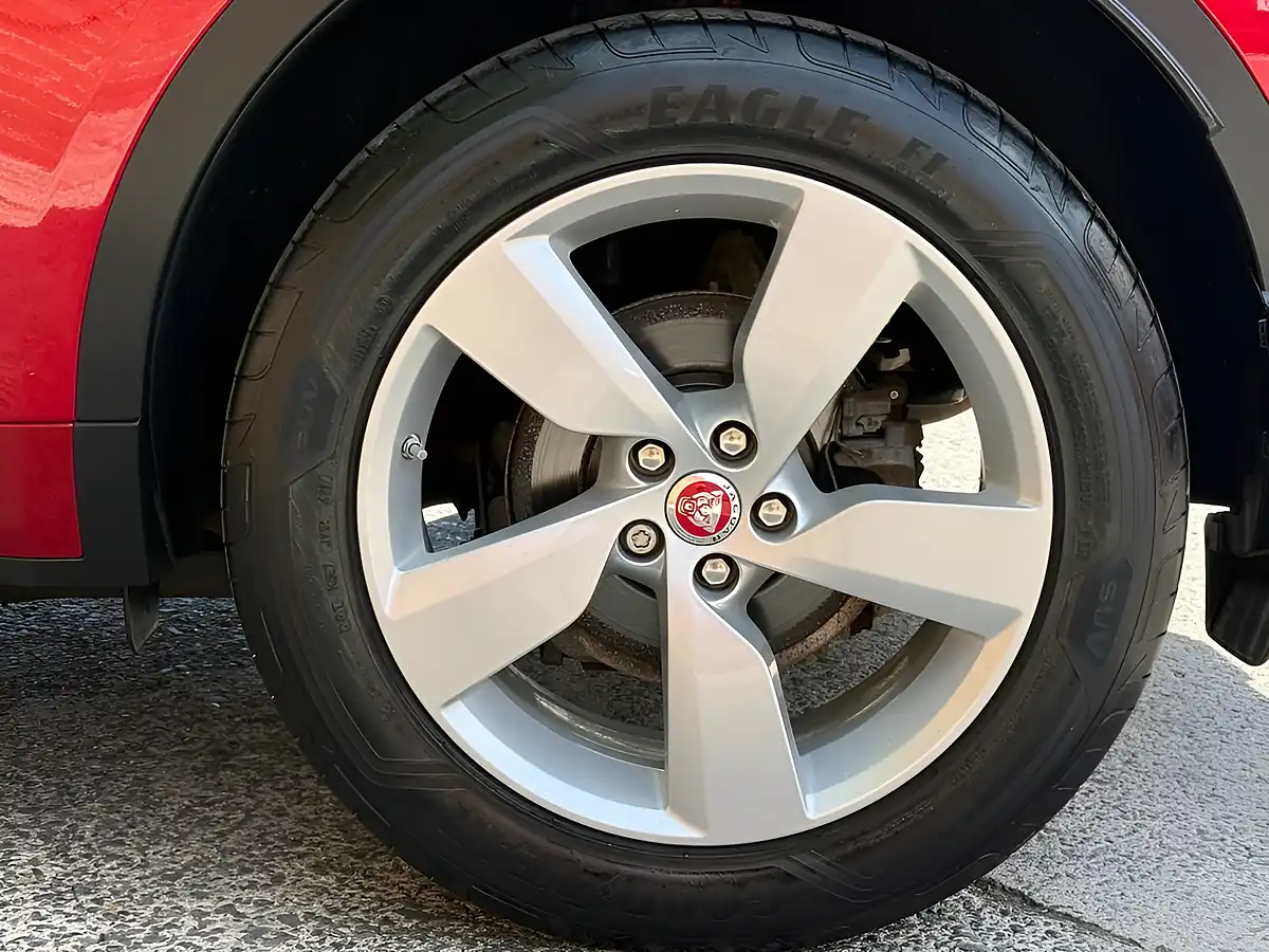 Used 2018 Jaguar E-Pace R-Dynamic S Red - Interior and Exterior details 17