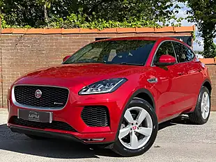 Used 2018 Jaguar E-Pace R-Dynamic S Red - Interior and Exterior details 2