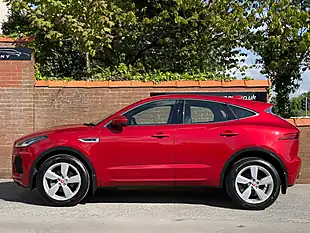 Used 2018 Jaguar E-Pace R-Dynamic S Red - Interior and Exterior details 4