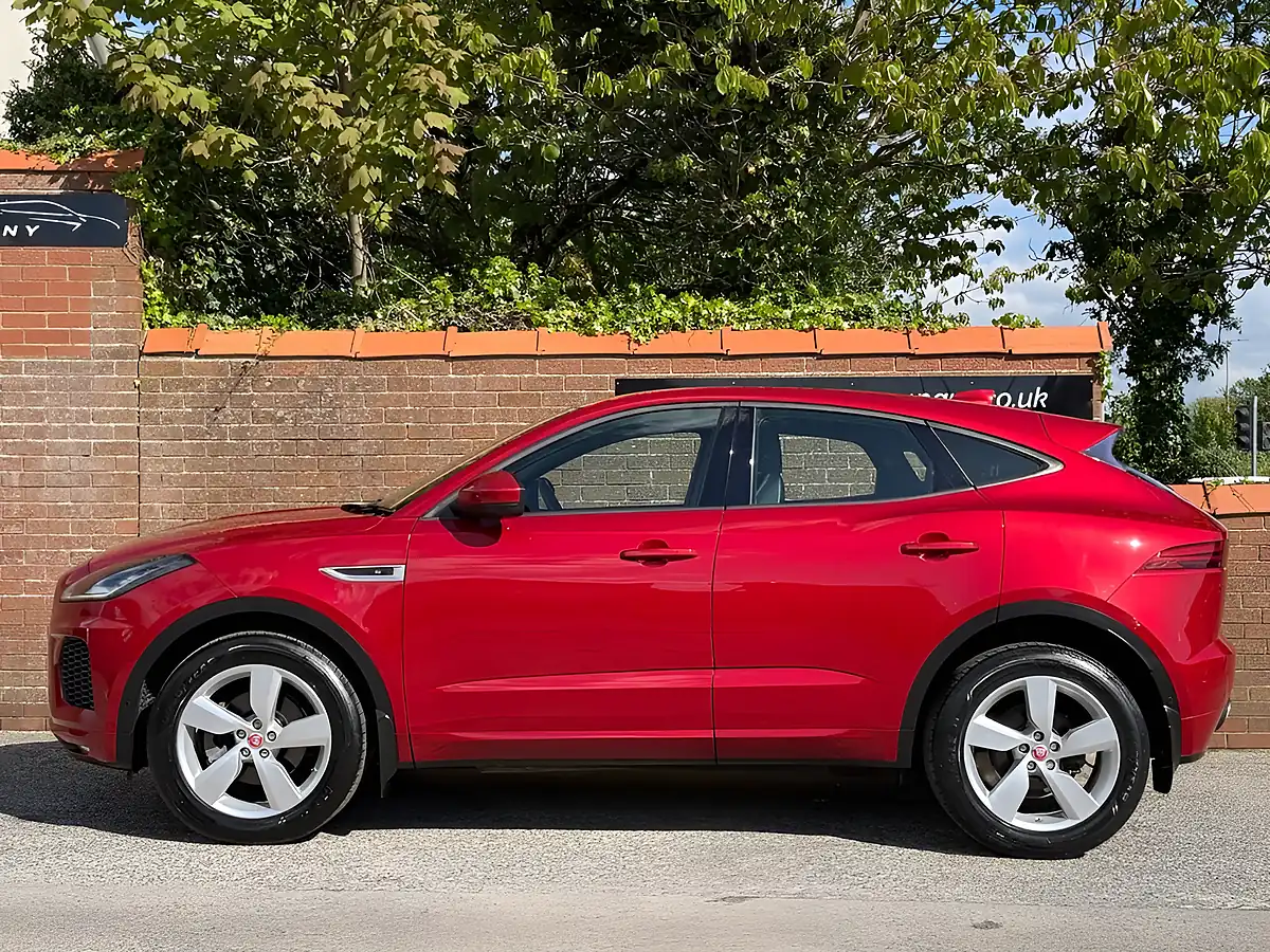 Used 2018 Jaguar E-Pace R-Dynamic S Red - Interior and Exterior details 4