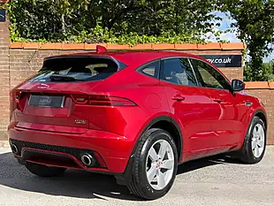 Used 2018 Jaguar E-Pace R-Dynamic S Red - Interior and Exterior details 5