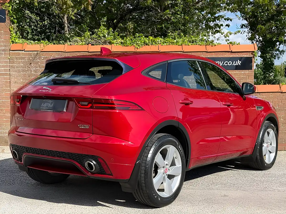 Used 2018 Jaguar E-Pace R-Dynamic S Red - Interior and Exterior details 5