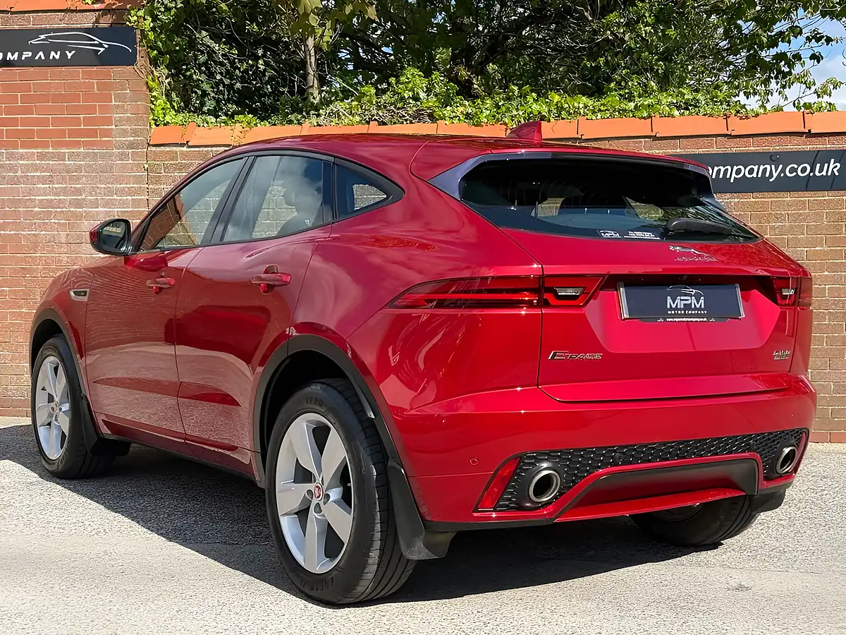 Used 2018 Jaguar E-Pace R-Dynamic S Red - Interior and Exterior details 6