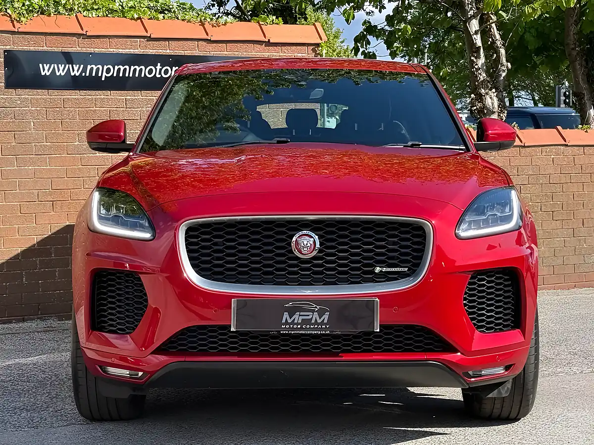 Used 2018 Jaguar E-Pace R-Dynamic S Red - Interior and Exterior details 7