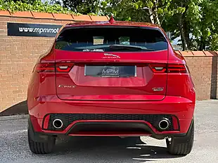 Used 2018 Jaguar E-Pace R-Dynamic S Red - Interior and Exterior details 8