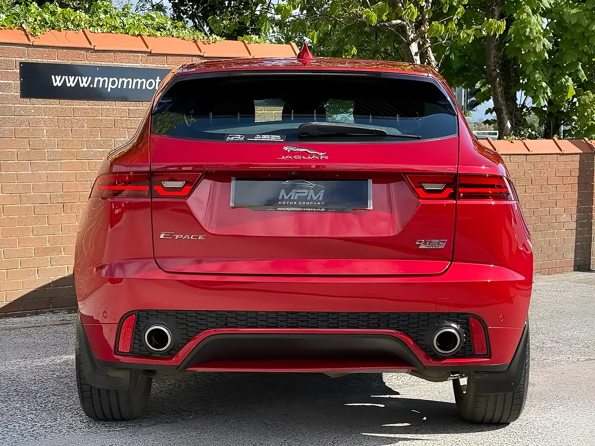 Used 2018 Jaguar E-Pace R-Dynamic S Red - Interior and Exterior details 8