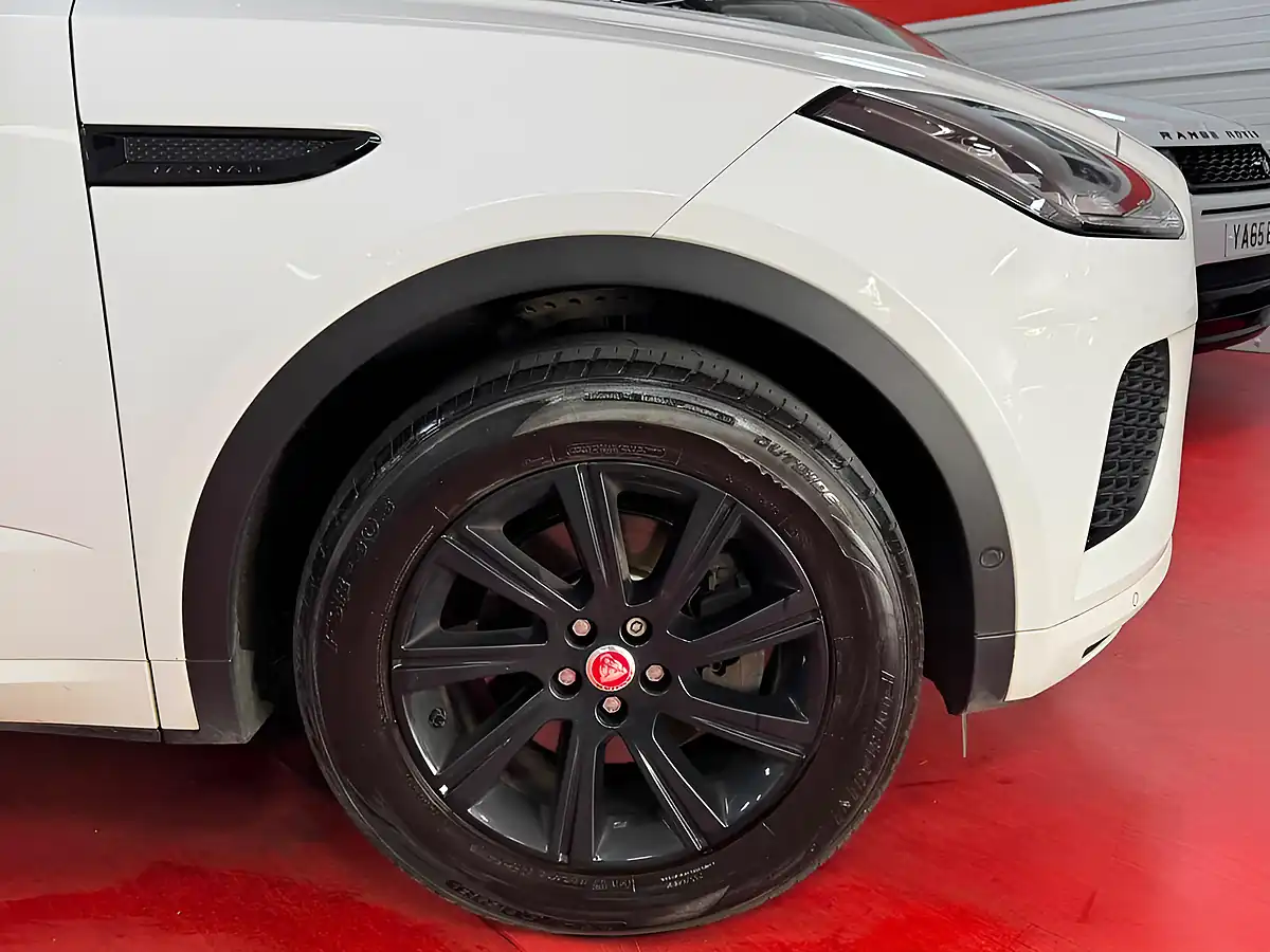 Used 2018 Jaguar E-Pace R-Dynamic S White - Interior and Exterior details 10