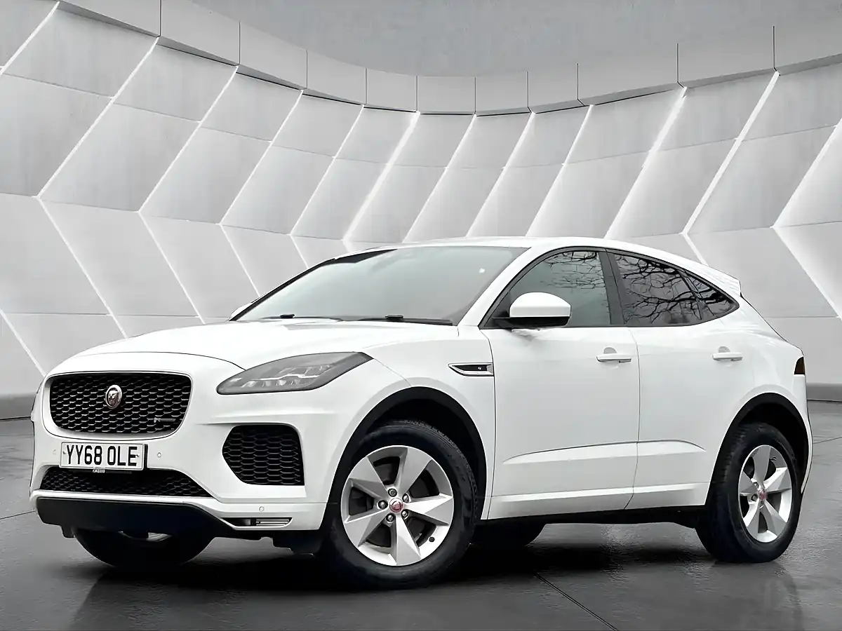 Used 2018 Jaguar E-Pace R-Dynamic S White - Front View