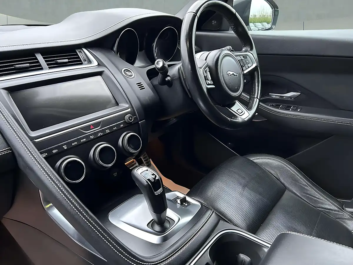 Used 2018 Jaguar E-Pace R-Dynamic S White - Interior and Exterior details 11