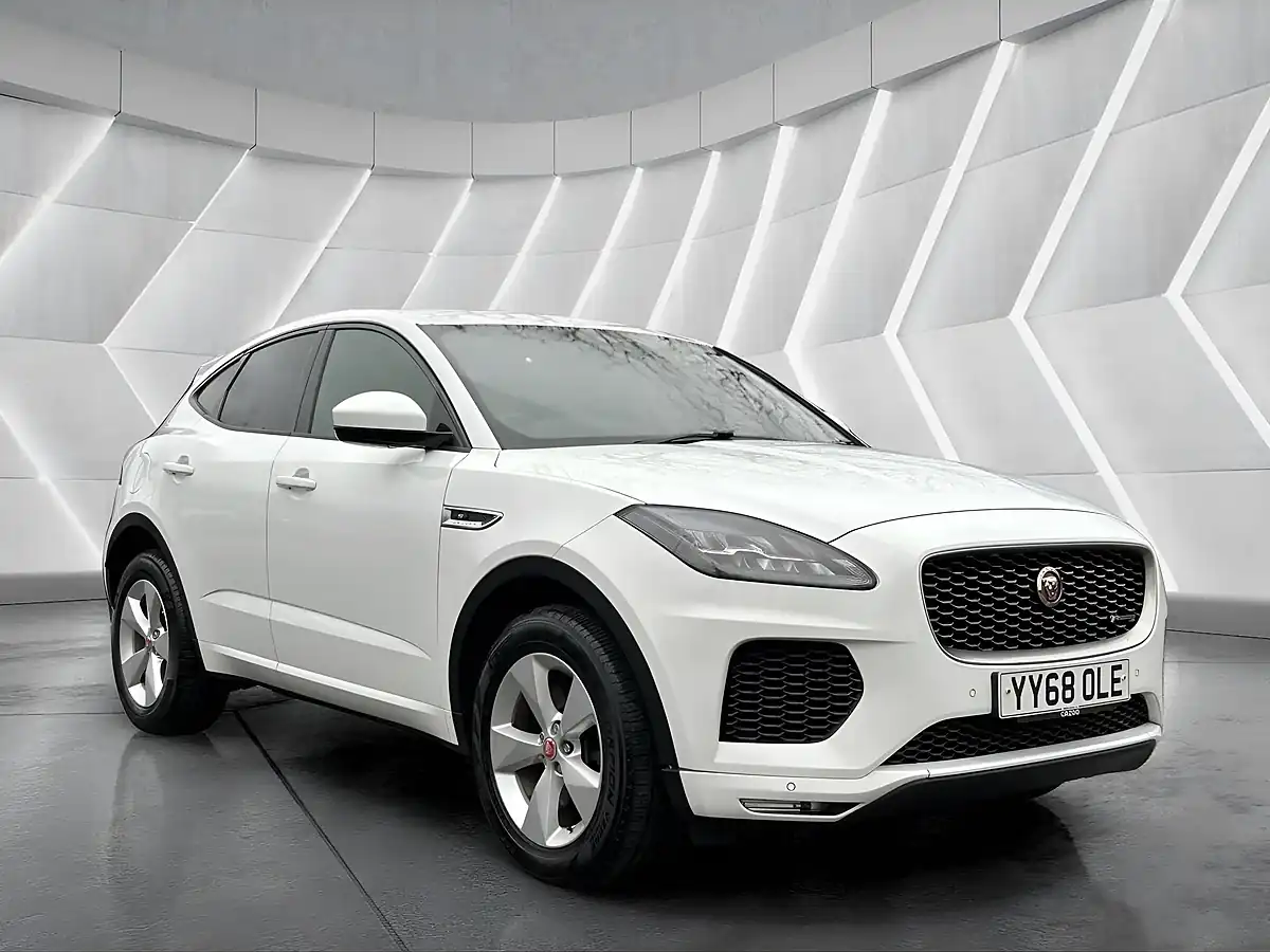 Used 2018 Jaguar E-Pace R-Dynamic S White - Interior and Exterior details 5