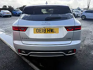 Used 2018 Jaguar E-Pace R-Dynamic Se Silver - Interior and Exterior details 2