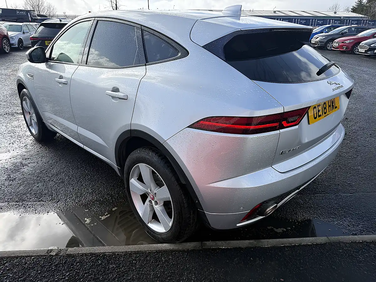 Used 2018 Jaguar E-Pace R-Dynamic Se Silver - Interior and Exterior details 3