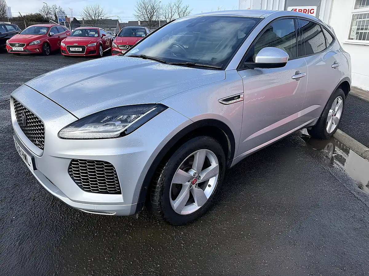 Used 2018 Jaguar E-Pace R-Dynamic Se Silver - Interior and Exterior details 5