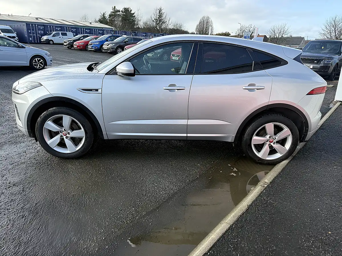 Used 2018 Jaguar E-Pace R-Dynamic Se Silver - Interior and Exterior details 9