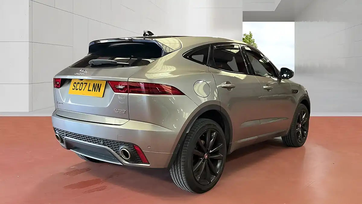 Used 2018 Jaguar E-Pace R-Dynamic Se Silver - Interior and Exterior details 2