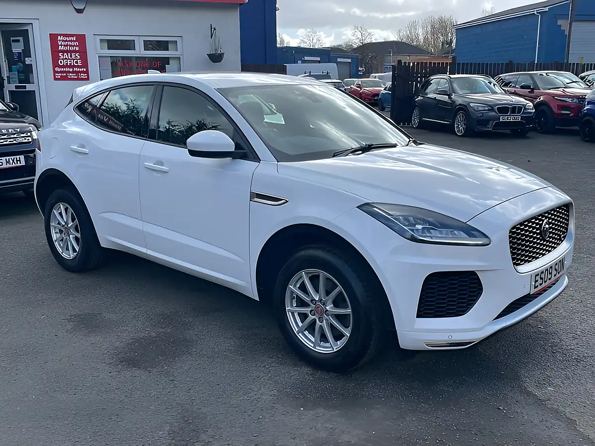 Used 2018 Jaguar E-Pace R-Dynamic White - Interior and Exterior details 10